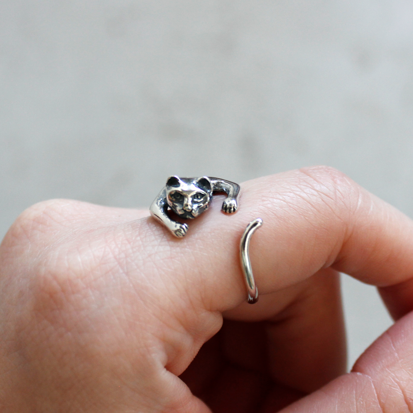 Anillo Gato Minino / Kitty Cat Ring