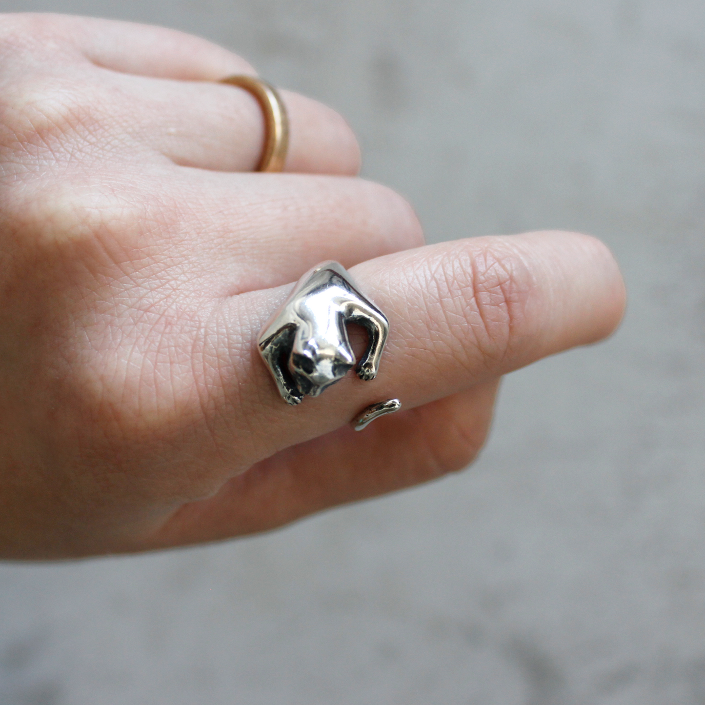 Anillo Gato Minino / Kitty Cat Ring