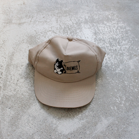 BEMIS Snapback Cap / Beige / Made in Sri Lanka