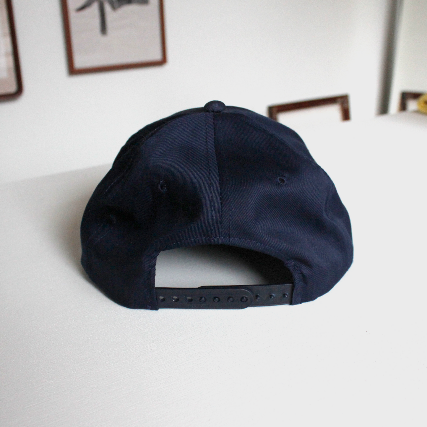 BEMIS Snapback Cap / Navy / Made in Sri Lanka