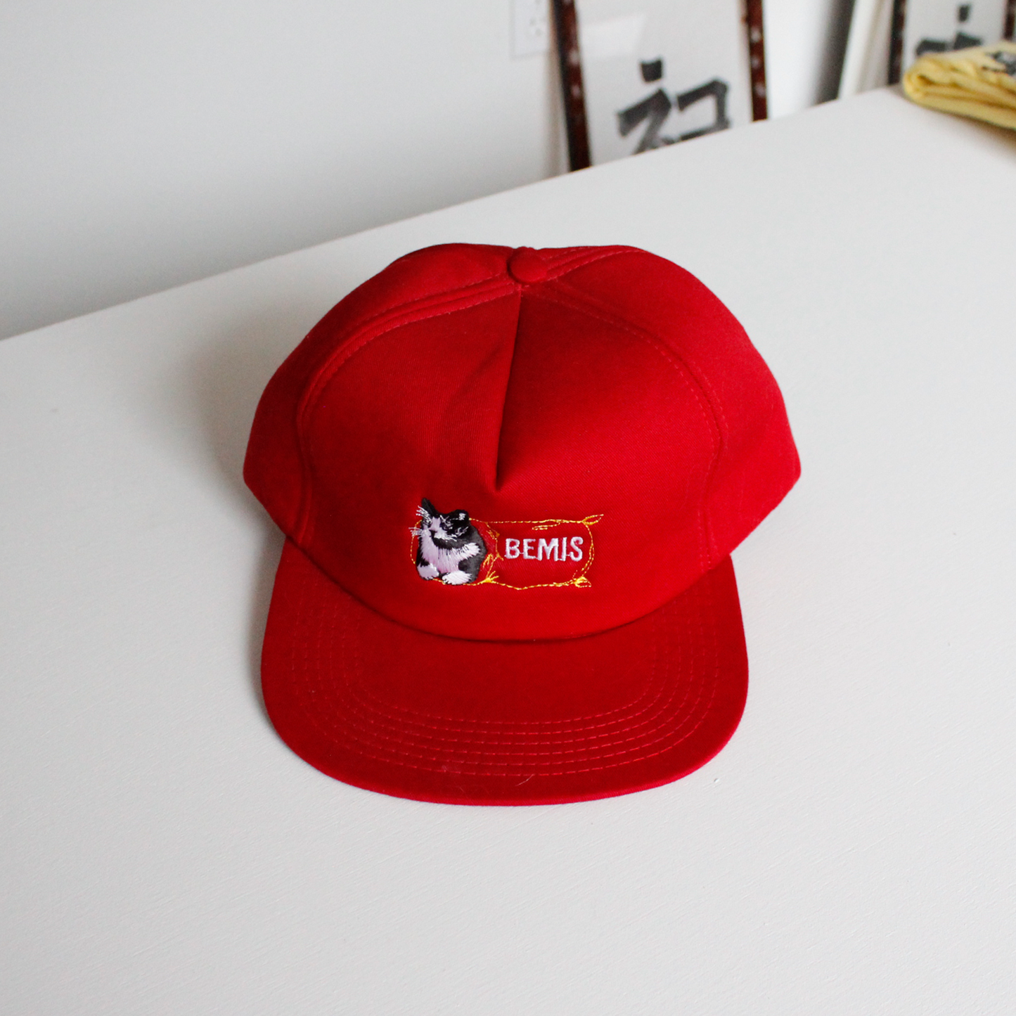 BEMIS Snapback Cap / Red