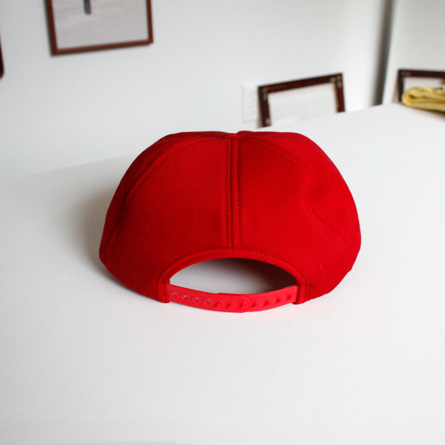 BEMIS Snapback Cap / Red