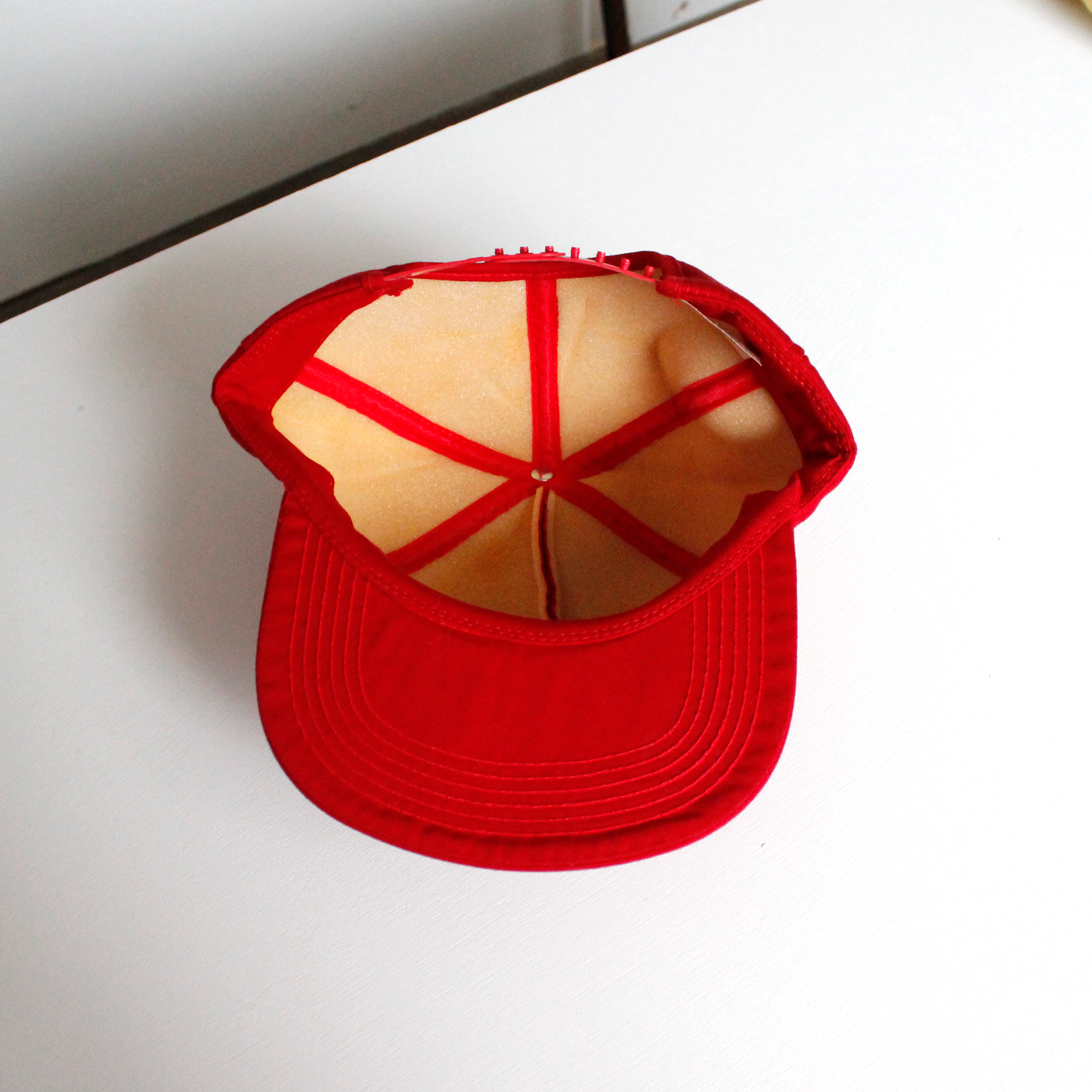 BEMIS Snapback Cap / Red