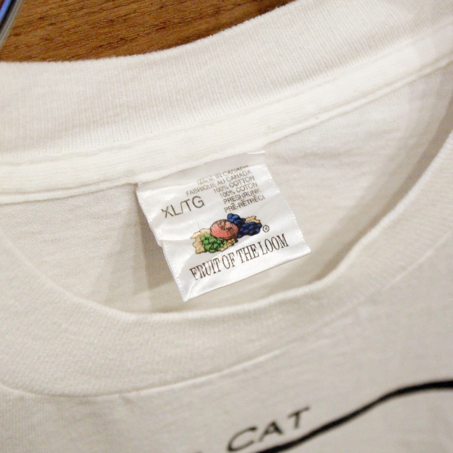 Car Cat Tee / 90s / STUART KATT / Made in Canada