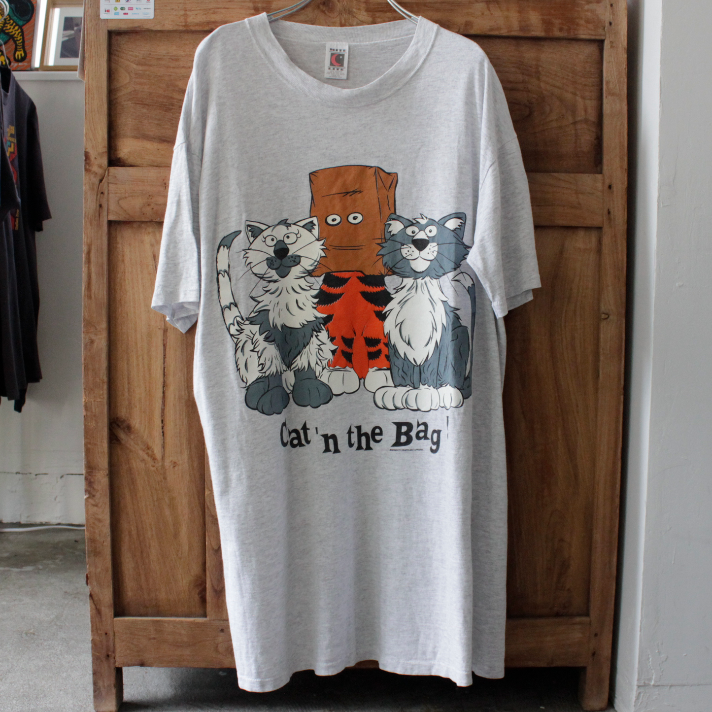 Cat'n the Bag! Tee / 90s / Made in USA