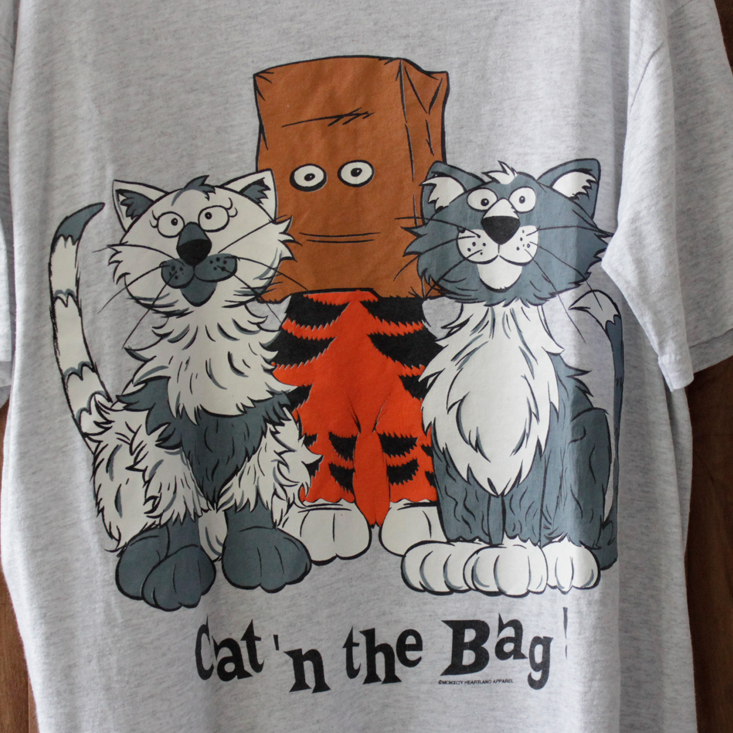 Cat'n the Bag! Tee / 90s / Made in USA