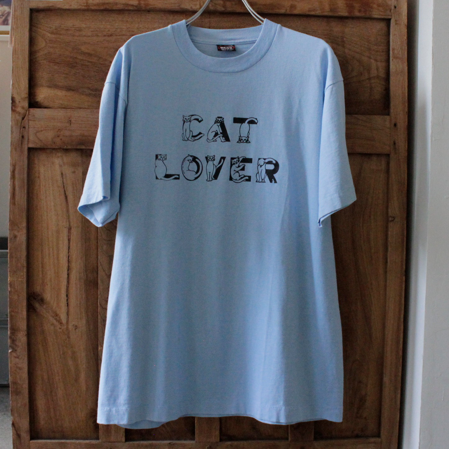 CAT LOVER Tee / 90s / Made in USA