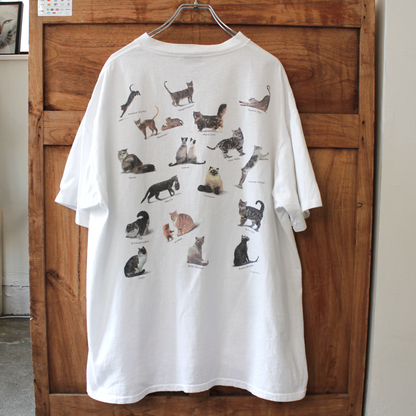 Studio Q Cat Breed Tee / 90s / Made in USA