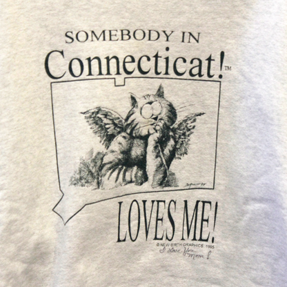 Somebody in Connecticat Loves Me Sweat / 90s / Made in USA