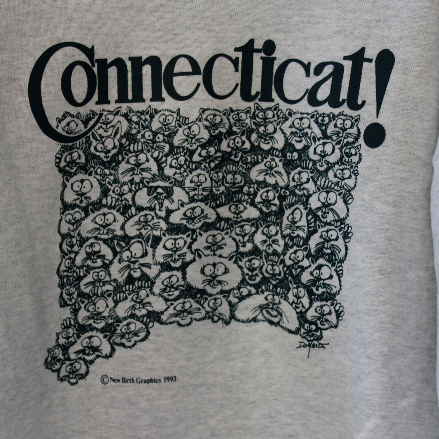 Connecticat! Sweat / 90s / Made in USA