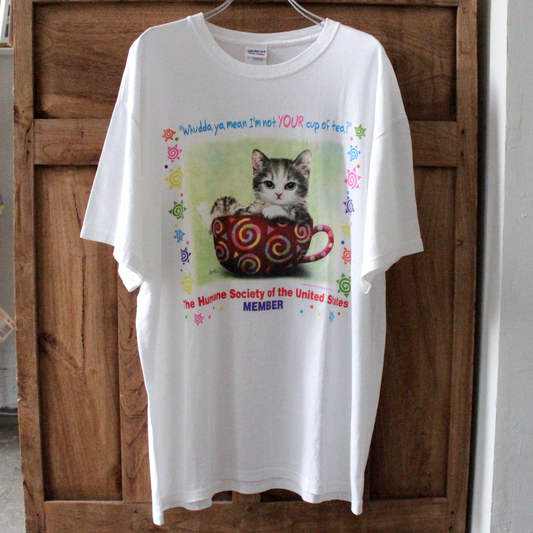 The Human Society of USA "Cup of  Tea" Tee