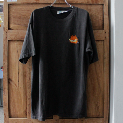 Garfield Embroidery Tee / 80s-90s