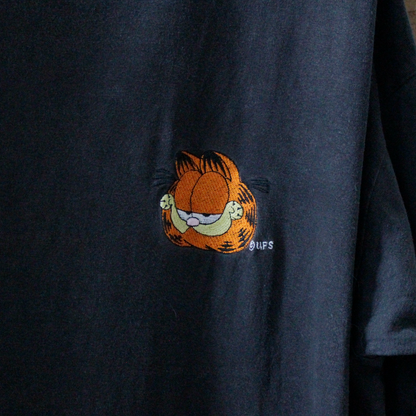 Garfield Embroidery Tee / 80s-90s