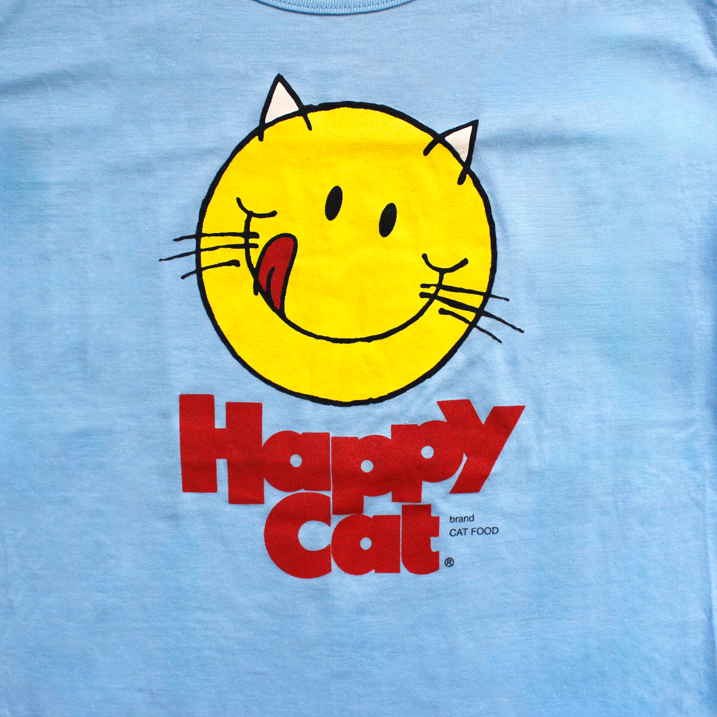 Purina 'Happy Cat' Brand Tee / 90s / Made in USA