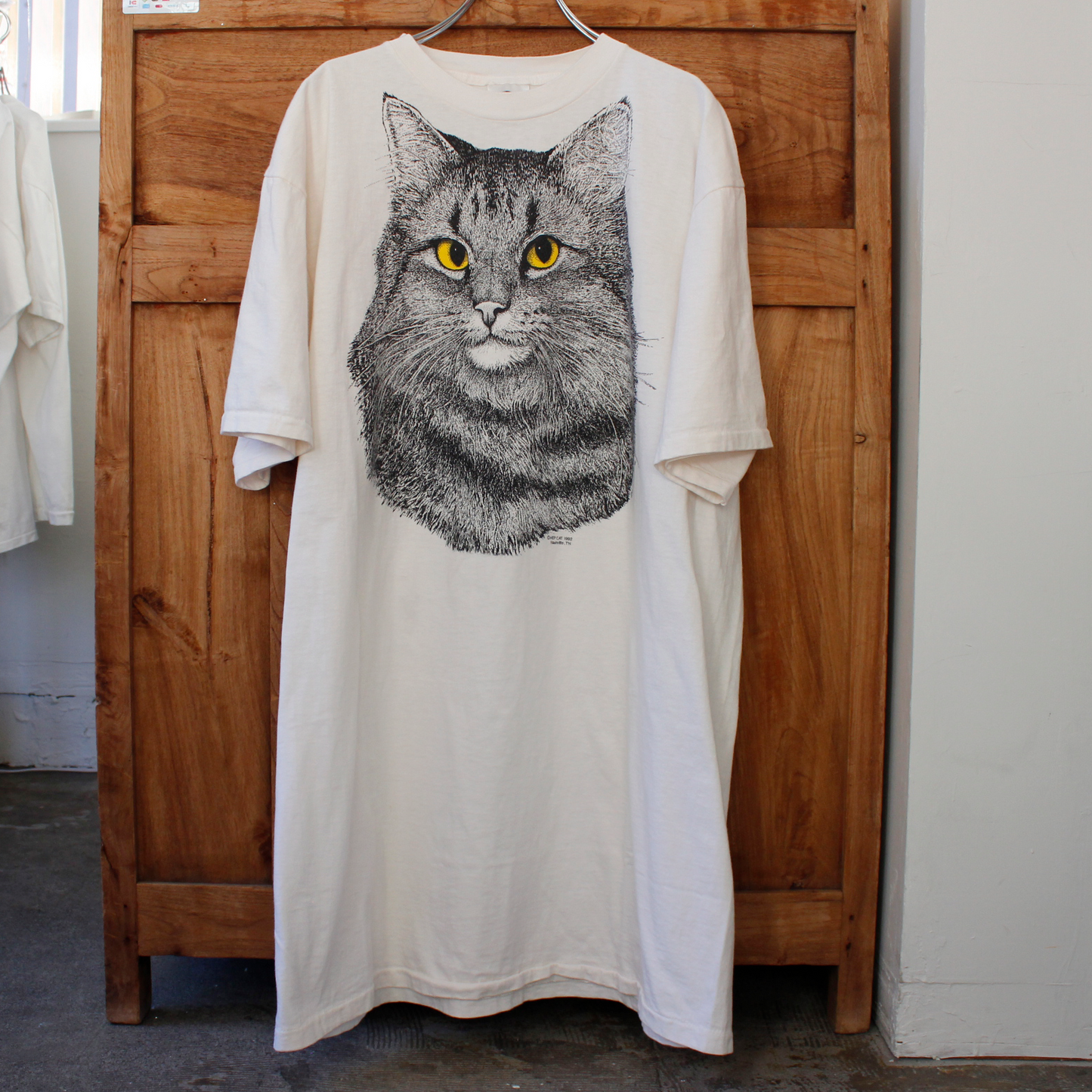 HEP CAT Big Face Tee / 90s / Made in USA