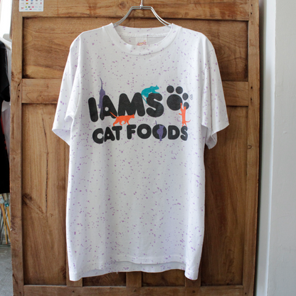 IAMS Painted Tee / 80s / Made in USA