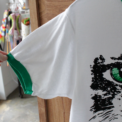 Irish Eyes Ringer Tee / 80s / Made in USA