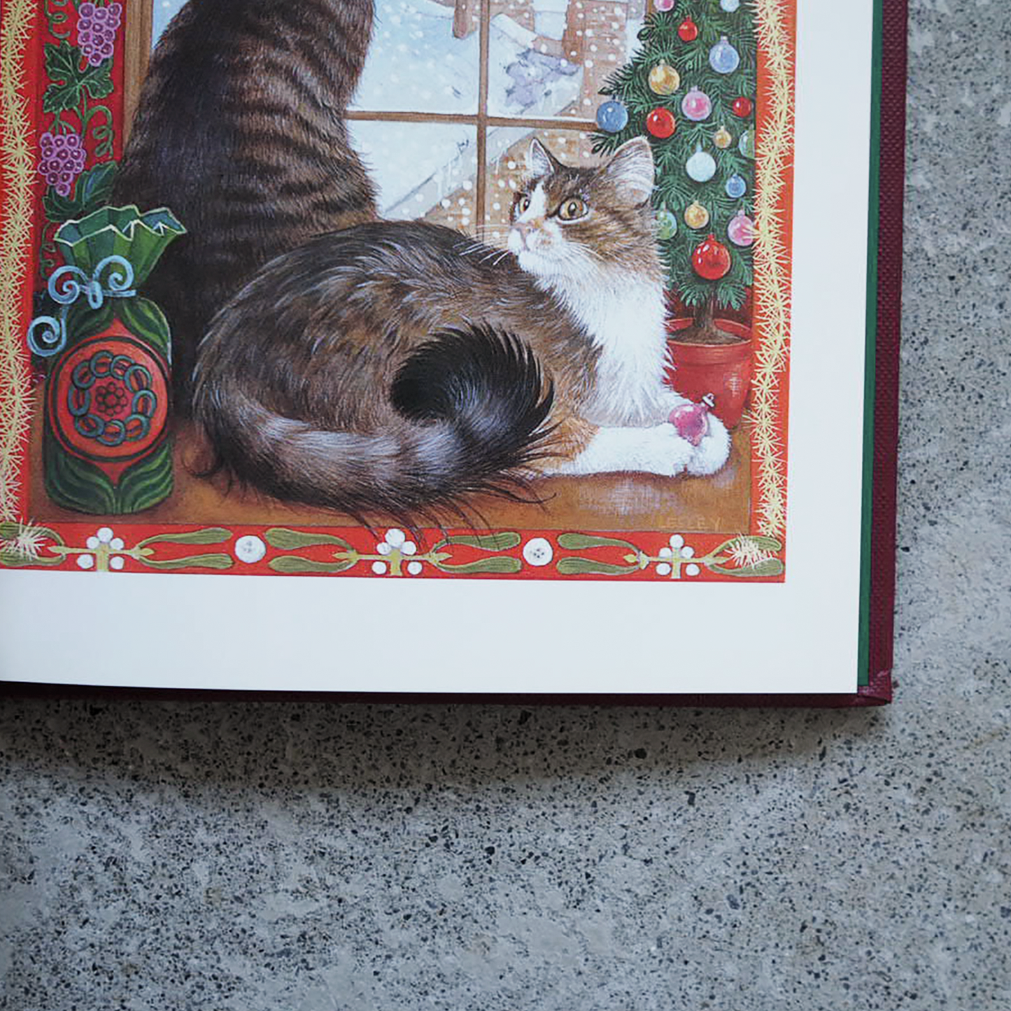 Christmas Cats (1991) / Lesley Anne Ivory / Vintage Book