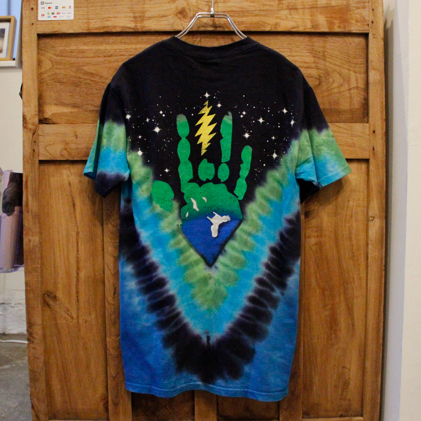 JGB Cats Under the Stars Tie-dyed Tee