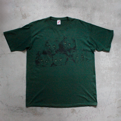 Kittens in the Dark Tee / Made in USA