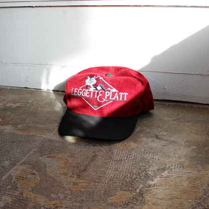 Leggett & Platt Corduroy Cap / 80s- / Made in USA