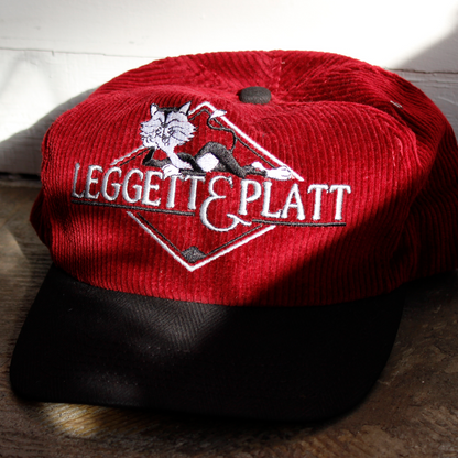 Leggett & Platt Corduroy Cap / 80s- / Made in USA