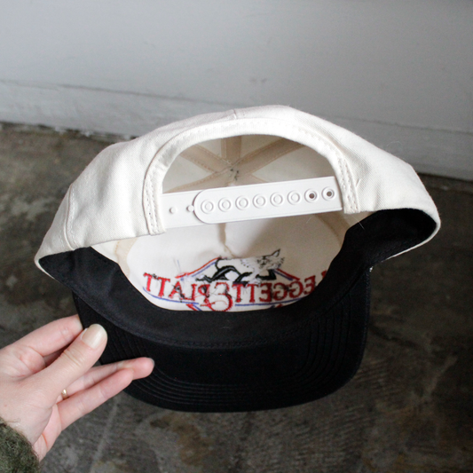 Leggett & Platt Beige & Black Cap / 80s- / Made in USA