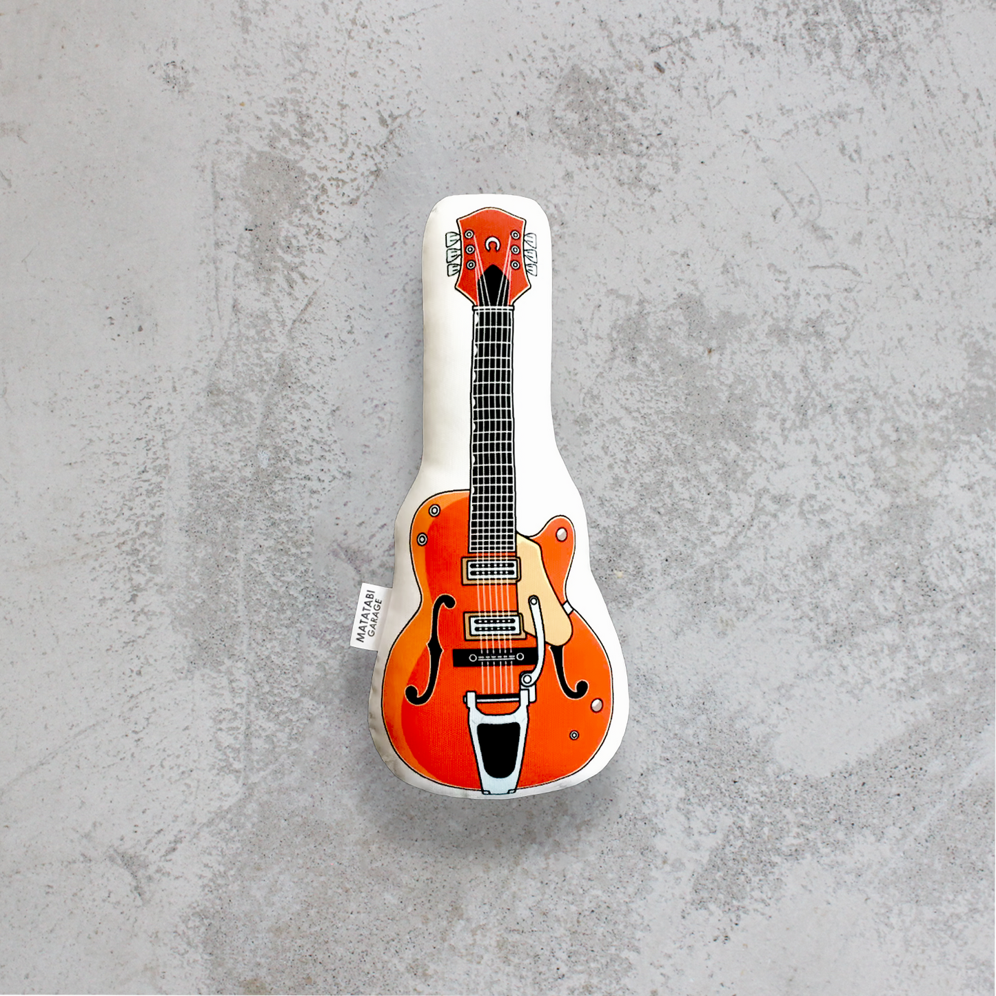 Guitar Cat Toy / Orange