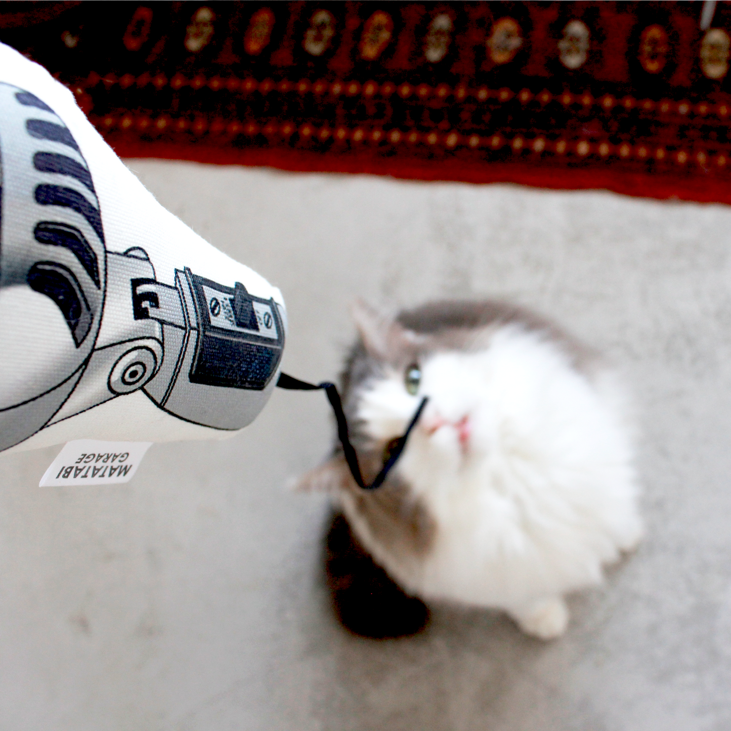 Microphone Cat Toy / SKELETON