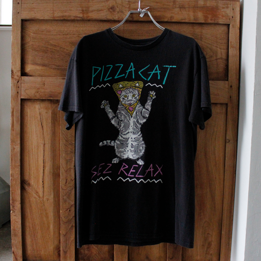 PIZZA CAT SEZ RELAX Tee