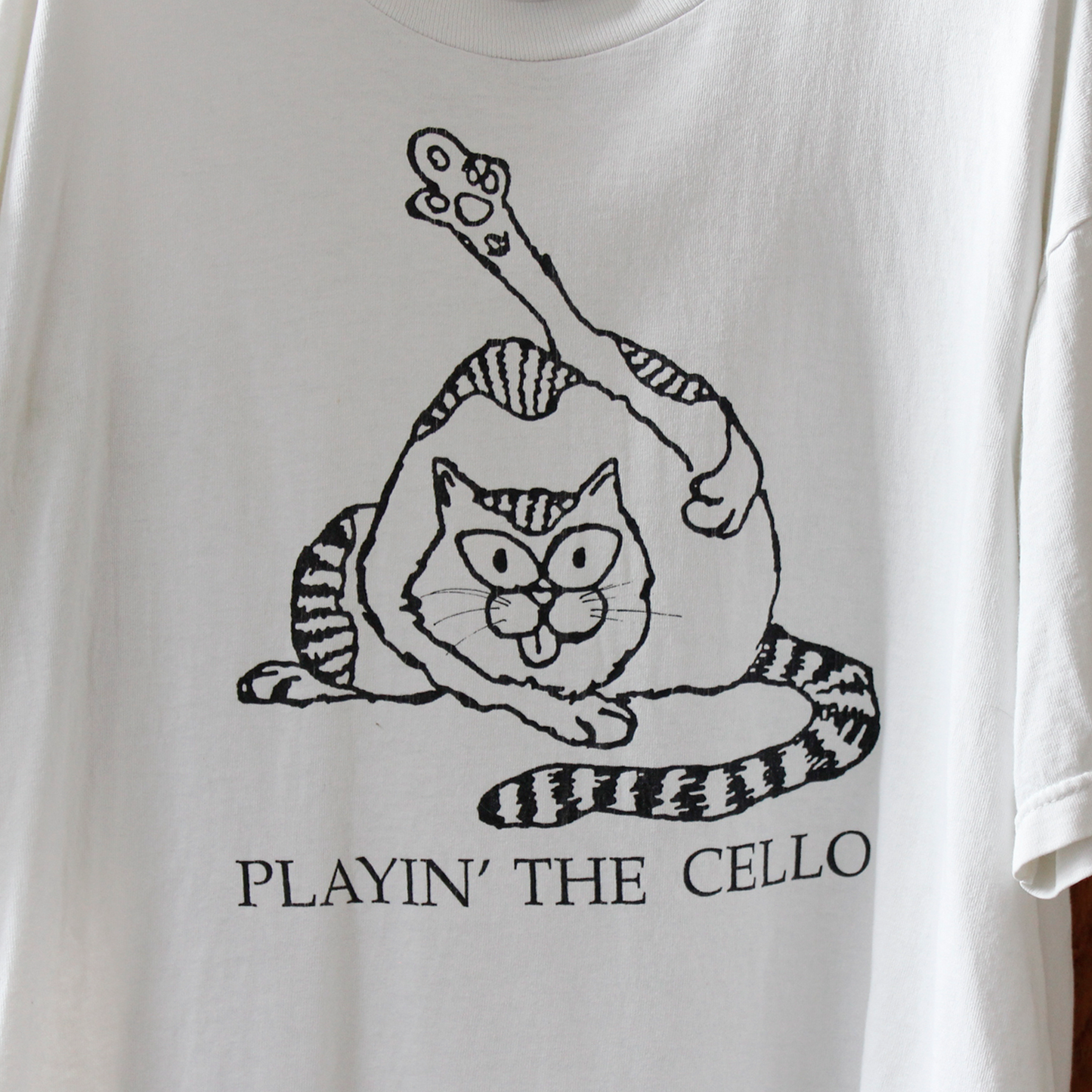 Playin' the Cello Tee / 90s / Made in USA