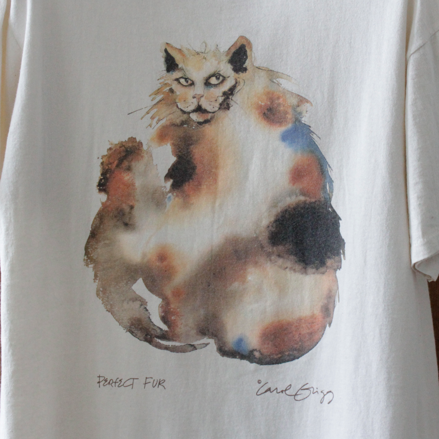 Perfect Fur Tee / Carol Grigg / 90s