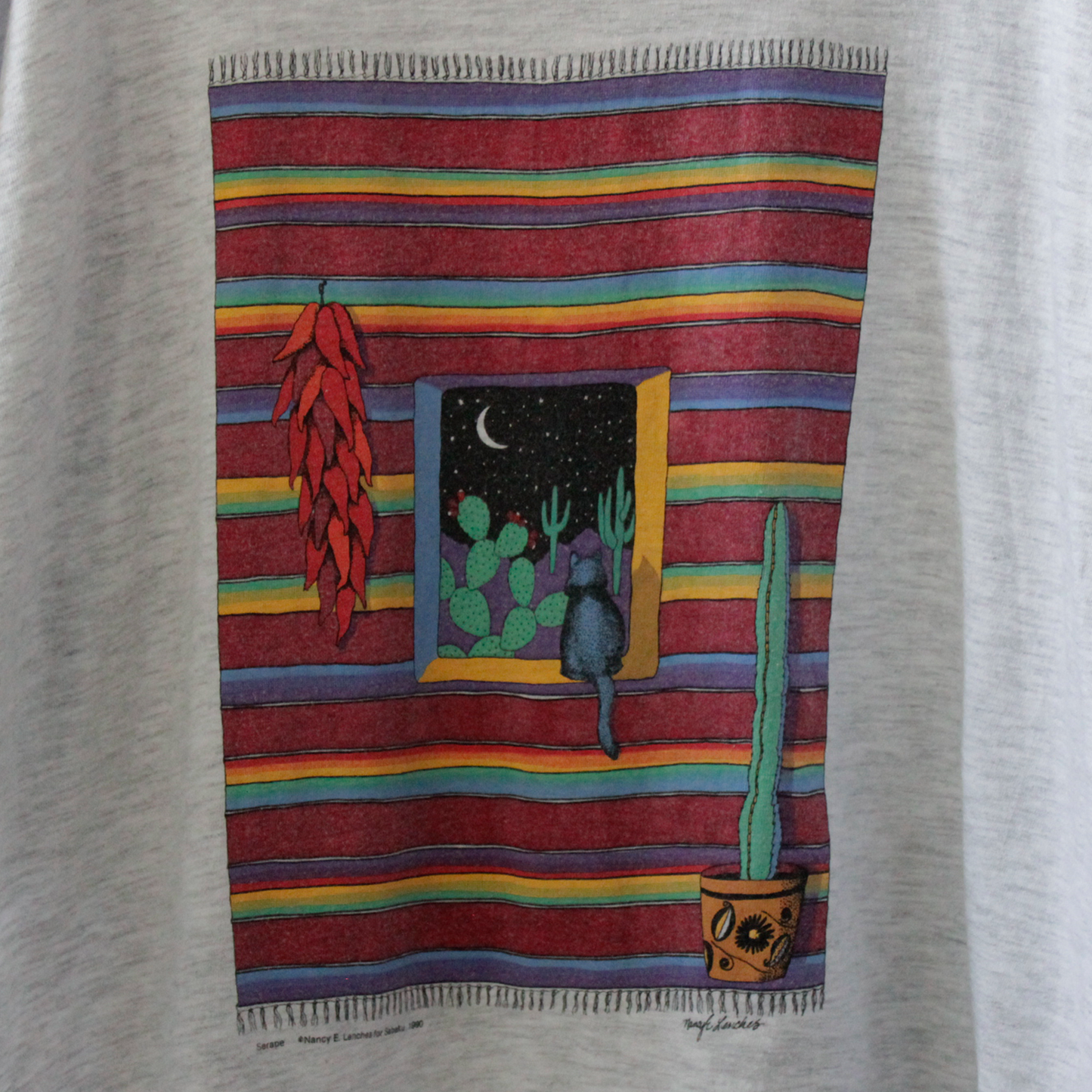 "Serape" Sabaku Tee / 90s / Made in USA