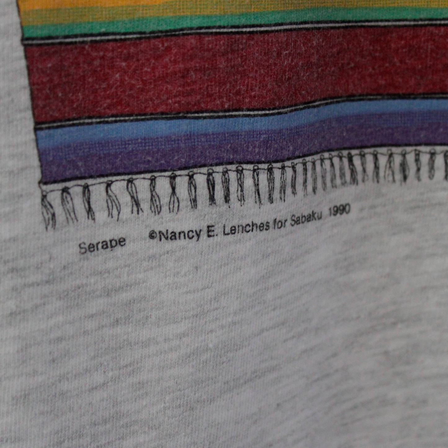 "Serape" Sabaku Tee / 90s / Made in USA