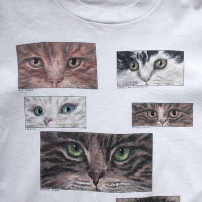 Studio Q Cat eyes Long-sleeve Tee / 90s