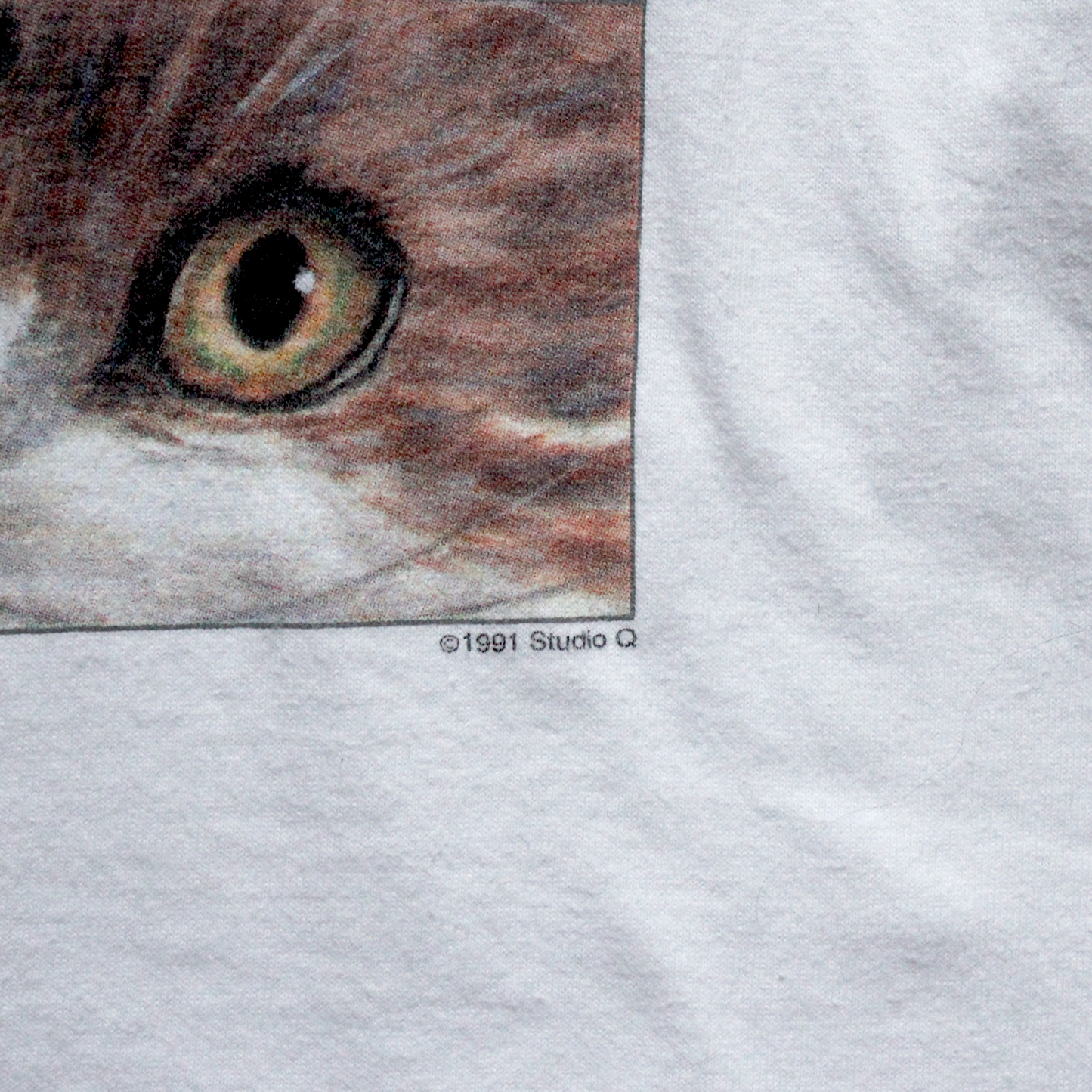 Studio Q Cat eyes Long-sleeve Tee / 90s