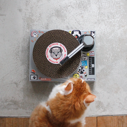 Cat DJ Scratching Deck / SUCK UK ※ 開封済み / 展示現品