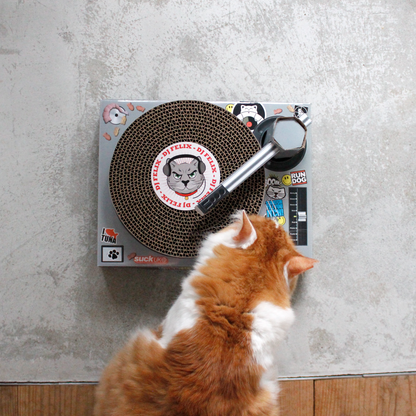 Cat DJ Scratching Deck / SUCK UK ※ 開封済み / 展示現品