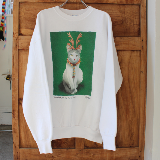 Will Bullas Holiday Cat Sweat / L / 90s