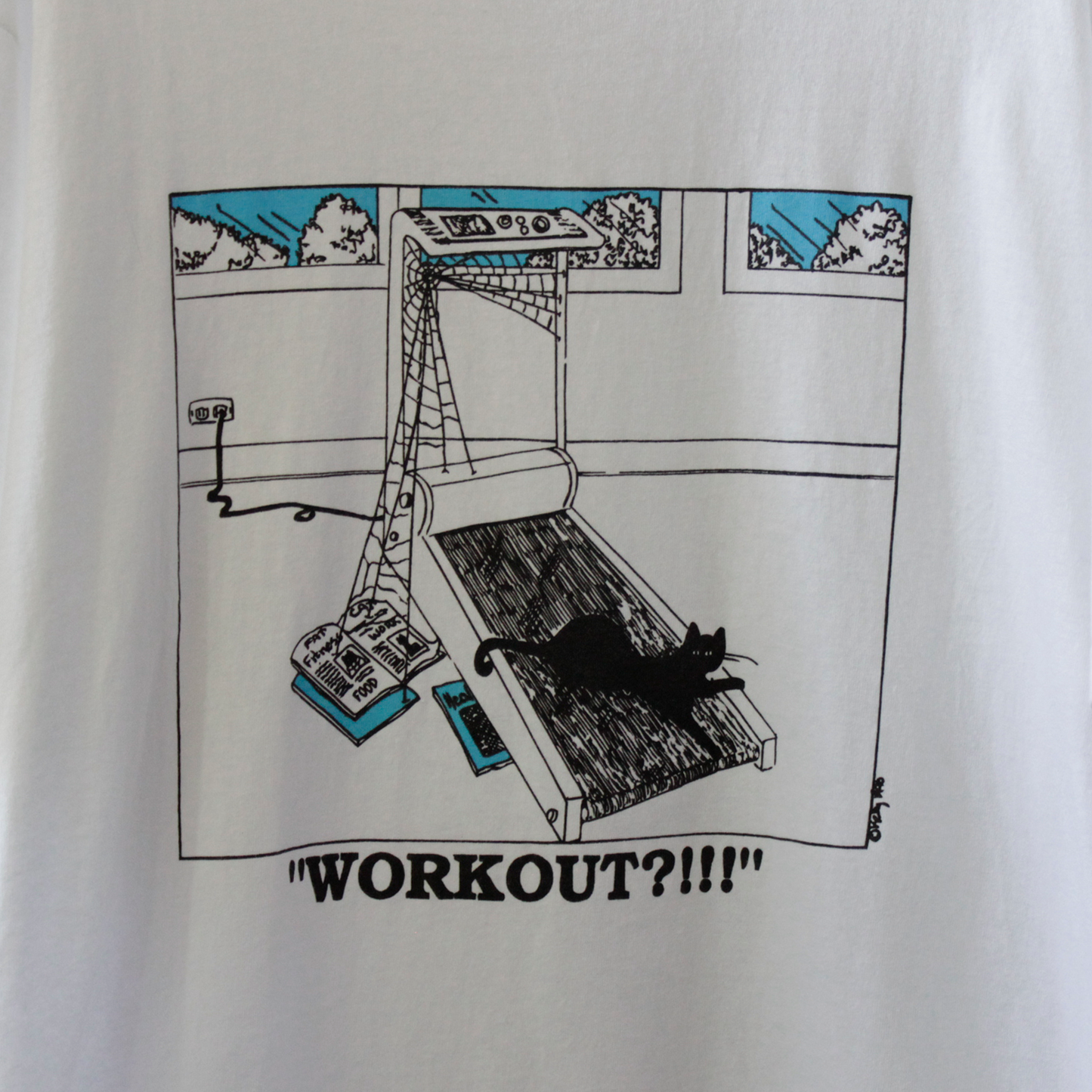 WORKOUT?!!! Tee / 90s / Made in USA